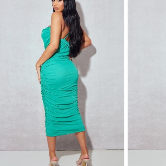 PRETTY LITTLE THING COWL NECK DRESS - Picture 2 of 6